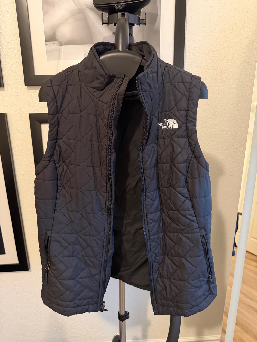 The North Face Women's Black Quilted Puffer Vest